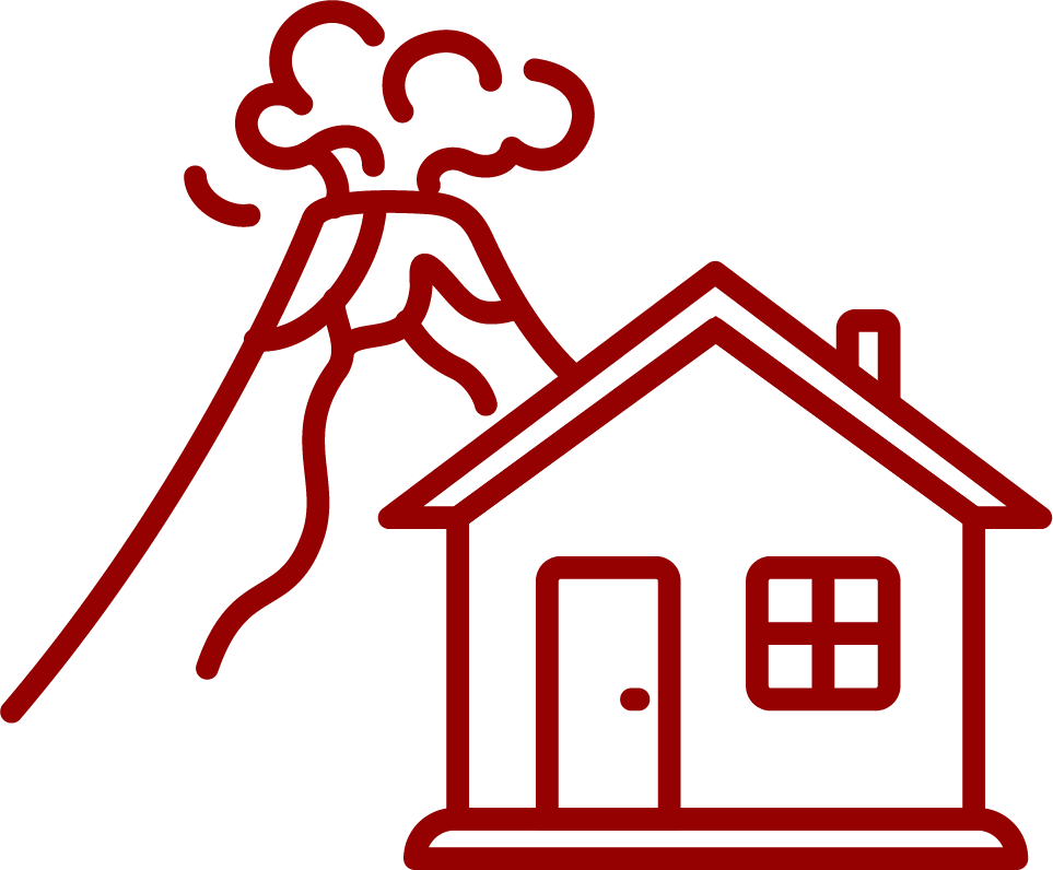Volcanic Eruption Disaster Information Volcanic Eruptions Icon